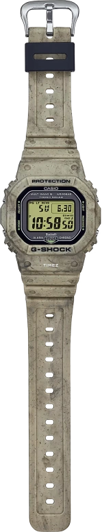 卡西欧,G-SHOCK 48.90x42.80毫米,48.90x42.80毫米,合成树脂,灰色,黄色,石英,倒计时,计时,月历,星期历,矿物水晶,方形,GWB5600SL,GWB5600SL-5