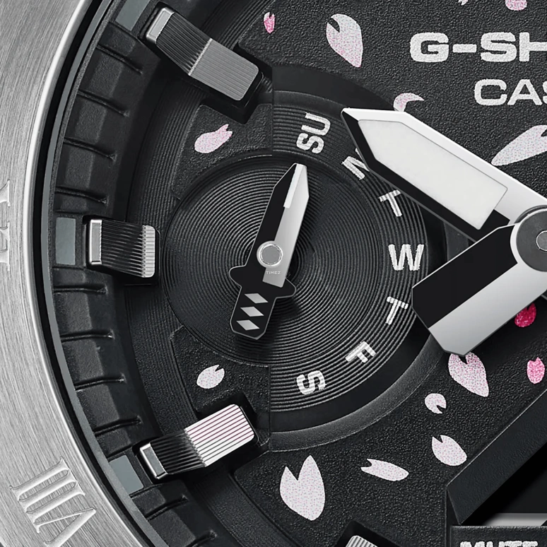 Casio,G-SHOCK 49.30x44.40mm,49.30x44.40mm,Resin,Stainless Steel,Black,Quartz,Foudroyante,Countdown,Month,Date,Hardlex,Glass,Octagon,GM2100TTTR,GM2100TTTR-8A