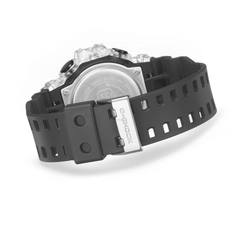 卡西欧,G-SHOCK 57.50x53.40毫米,57.50x53.40毫米,合成树脂,黑色,灰色,石英,倒计时,计时,月历,星期历,矿物水晶,圆形,GA700SKC,GA700SKC-1A