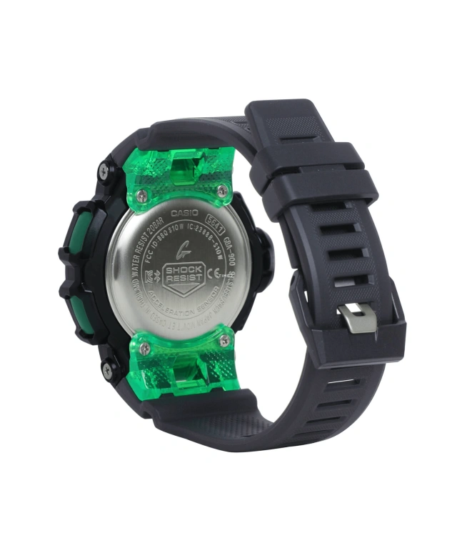 卡西欧,G-SHOCK 48.90毫米,48.90毫米,合成树脂,黑色,石英,倒计时,计时,月历,星期历,矿物水晶,圆形,GBA900SM,GBA900SM-1A3