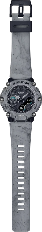 卡西欧,G-SHOCK 47.10毫米,47.10毫米,合成树脂,黑色,石英,倒计时,计时,月历,星期历,矿物水晶,圆形,GA2200SL,GA2200SL-8A