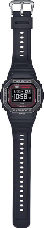 卡西欧,G-SHOCK 51.10x44.50毫米,51.10x44.50毫米,生物基,黑色,石英,计时,月相,月历,星期历,矿物水晶,方形,DW,DW-H5600MB-1A4