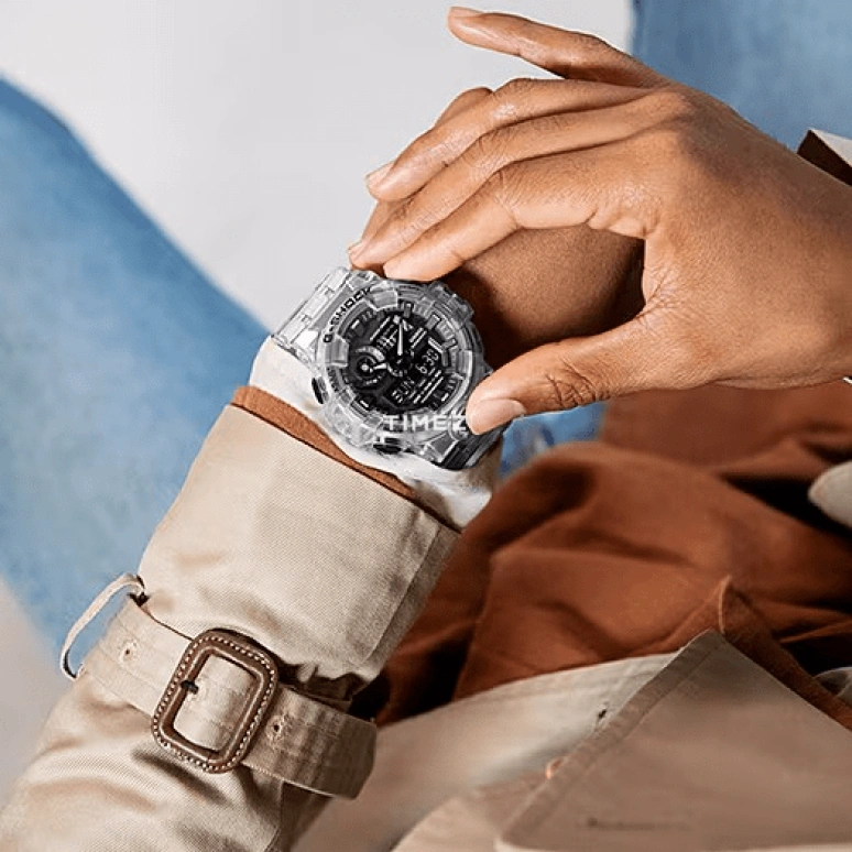 卡西欧,G-SHOCK 57.50x53.40毫米,57.50x53.40毫米,合成树脂,黑色,石英,倒计时,计时,月历,星期历,矿物水晶,圆形,GA700SKE,GA700SKE-7A