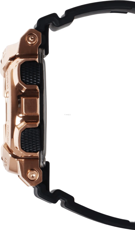 卡西欧,G-SHOCK 46x42毫米,46x42毫米,合成树脂,精钢,粉金色,石英,倒计时,计时,月历,星期历,矿物水晶,圆形,GMS110PG,GMS110PG-1A
