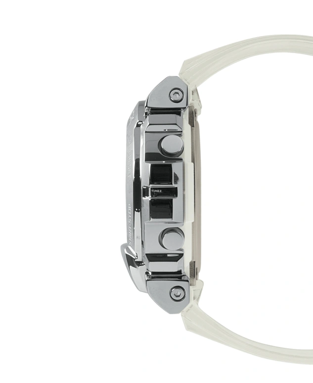 卡西欧,G-SHOCK 53.90x49.70毫米,53.90x49.70毫米,合成树脂,精钢,灰色,石英,倒计时,计时,月历,星期历,矿物水晶,圆形,GM6900SCM,GM6900SCM-1