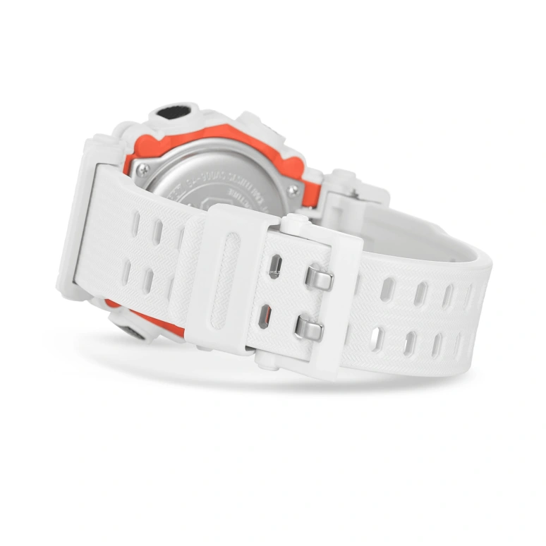 卡西欧,G-SHOCK 49.50毫米,49.50毫米,合成树脂,银色,石英,倒计时,计时,月历,星期历,矿物水晶,圆形,GA900AS,GA900AS-7A