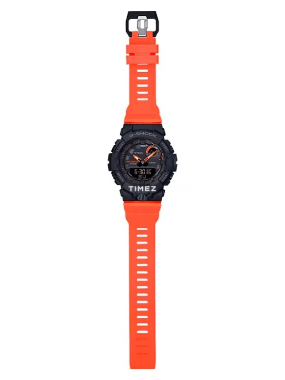 卡西欧,G-SHOCK 45.20毫米,45.20毫米,合成树脂,黑色,石英,倒计时,计时,月历,星期历,矿物水晶,圆形,GMAB800SC,GMAB800SC-1A4