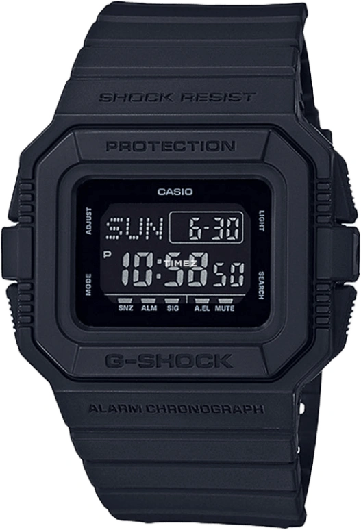 卡西欧,G-SHOCK ,合成树脂,灰色,石英,DW,DW-D5500BB-1