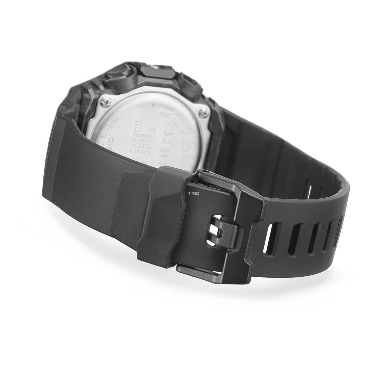 卡西欧,G-SHOCK 42.50x46毫米,42.50x46毫米,合成树脂,碳纤维,黑色,石英,倒计时,计时,月历,星期历,矿物水晶,圆形,GAB001,GAB001-1A