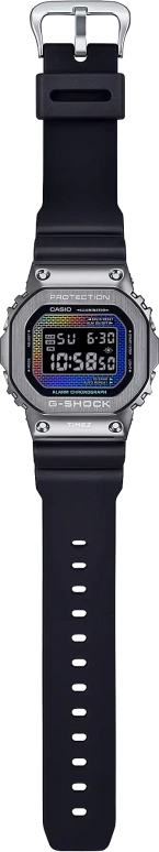 卡西欧,G-SHOCK 49.60x43.20毫米,49.60x43.20毫米,合成树脂,多色,石英,倒计时,计时,月历,星期历,矿物水晶,方形,GM5600BRW,GM5600BRW-1