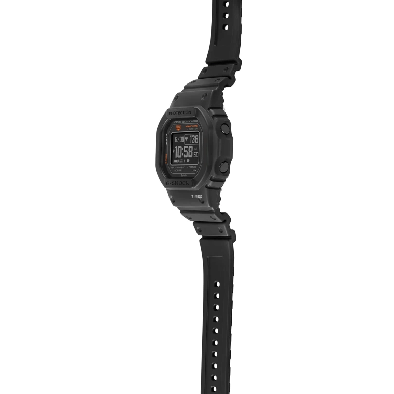卡西欧,G-SHOCK 51.10x44.50毫米,51.10x44.50毫米,生物基,黑色,石英,计时,月相,月历,星期历,矿物水晶,方形,DW,DW-H5600-1
