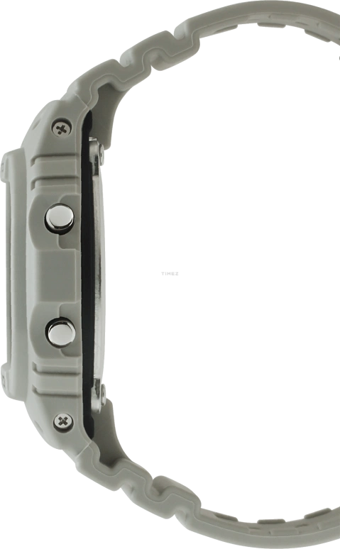 卡西欧,G-SHOCK 48.90x42.80毫米,48.90x42.80毫米,合成树脂,灰色,黑色,石英,倒计时,计时,月历,星期历,矿物水晶,方形,DW5600CA,DW5600CA-8