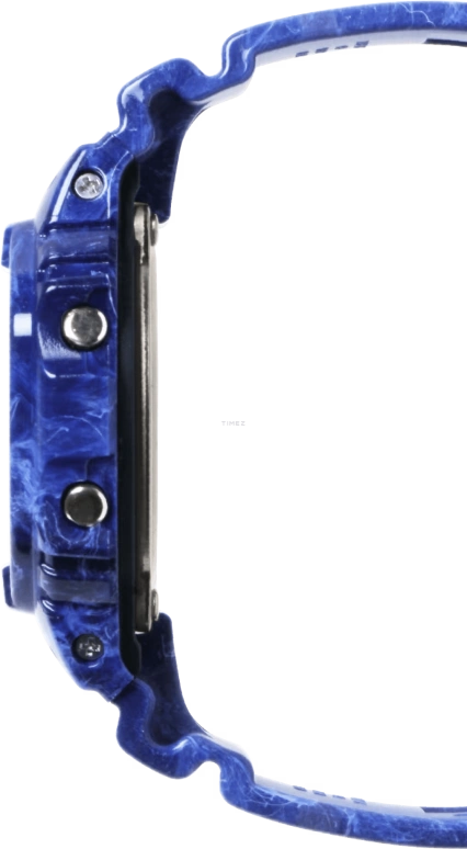 卡西欧,G-SHOCK 48.90x42.80毫米,48.90x42.80毫米,合成树脂,白色,蓝色,灰色,石英,倒计时,计时,月历,星期历,矿物水晶,方形,DW5600BWP,DW5600BWP-2