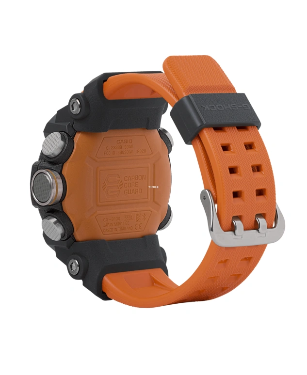 Casio,MASTER OF G - LAND 51.30mm,51.30mm,Carbon,Resin,Black,Quartz,Countdown,Chronograph,Month,Date,Sapphire,Hardlex,Round,GGB100,GGB100-1A9