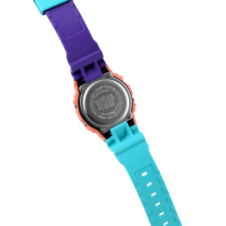 卡西欧,G-SHOCK 48.90x42.80毫米,48.90x42.80毫米,合成树脂,黄色,石英,倒计时,计时,月历,星期历,矿物水晶,方形,DW5600IN4M23,DW5600IN4M23-4