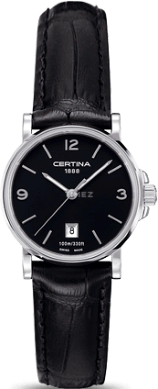 Certina,DS Caimano 27mm,27mm,Stainless Steel,Black,Automatic,Day,42hours,C017,C017.207.16.057.00