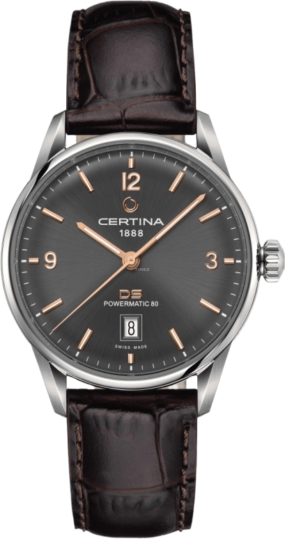 Certina,DS 40mm,40mm,Stainless Steel,Grey,Automatic,Chronograph,Date,Hollow Out,C026,C026.407.16.087.01