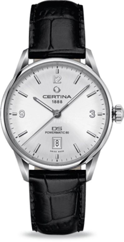 Certina,DS 40mm,40mm,Stainless Steel,Silver,Automatic,Day,80hours,C026,C026.407.16.037.00