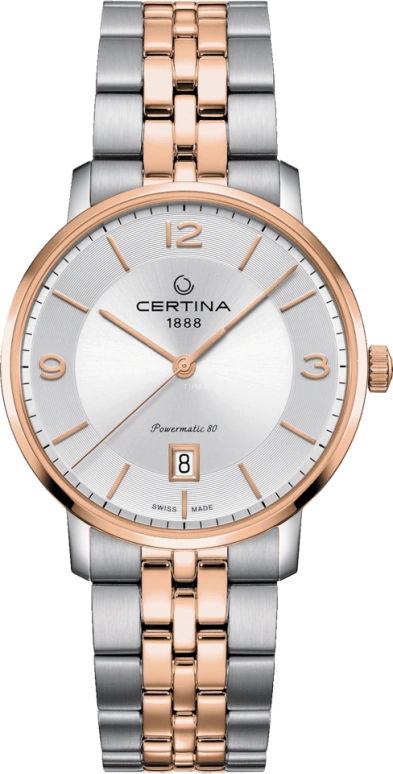 Certina,DS Caimano 39mm,39mm,Stainless Steel,Silver,Automatic,Chronograph,Date,Hollow Out,C035,C035.407.22.037.01