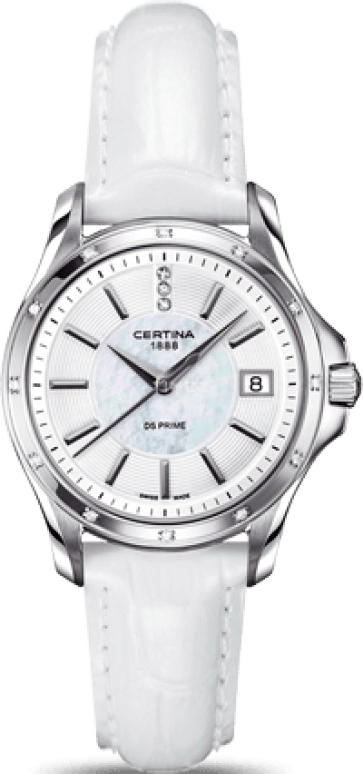 Certina,DS Prime 32mm,32mm,Stainless Steel,White,Quartz,Day,26280hours,C004,C004.210.66.116.00