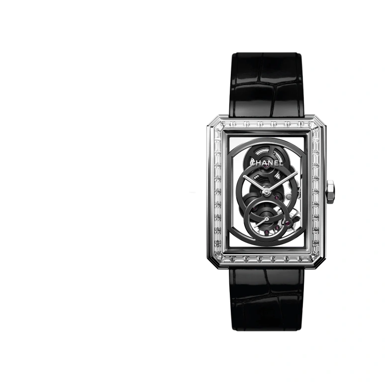 CHANEL,BOY·FRIEND 37x28.60mm,37x28.60mm,White Gold,Handwound,55hours,In-house Caliber,H6433