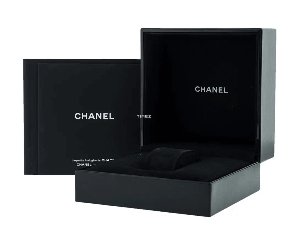 CHANEL,J12 38mm,38mm,Ceramic,Black,Sapphire,Crystal Glass,H3406