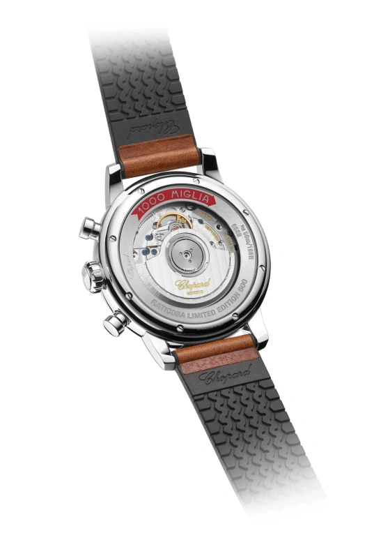 萧邦,Mille Miglia 42毫米,42毫米,精钢,白色,米色,自动上弦,计时,日历,168589,168589-3033