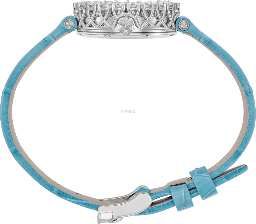 萧邦,L'HEURE DU DIAMANT 26毫米,26毫米,白金,蓝色,手动上弦,45小时,自制机芯,13A178,13A178-1315