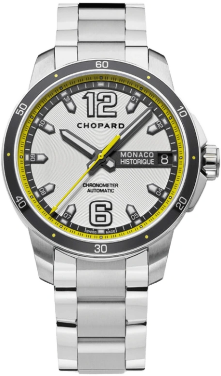 Chopard,Classic Racing 44.50mm,44.50mm,Titanium,Stainless Steel,Silver,Automatic,Date,46hours,158568,158568-3001