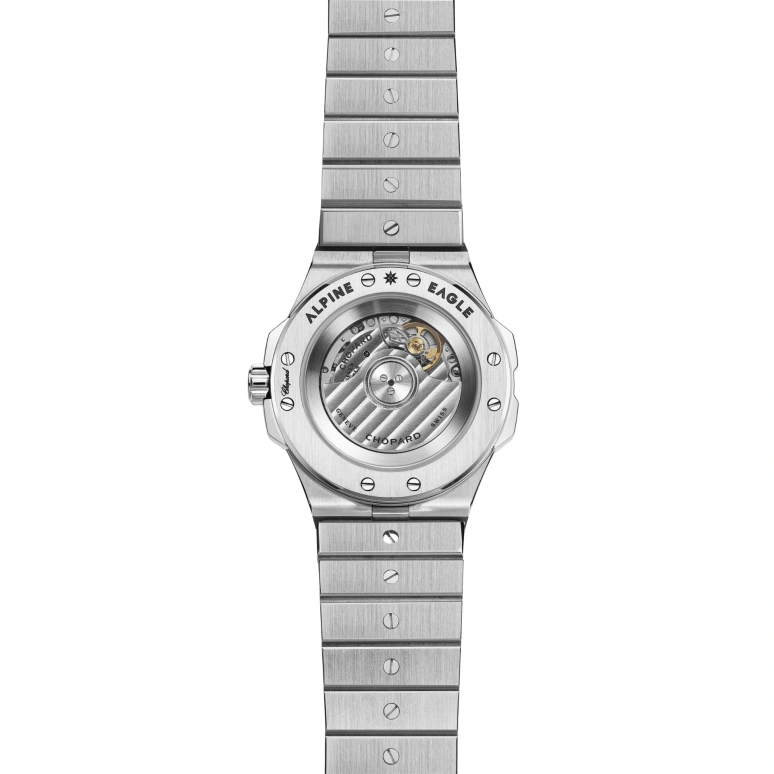 Chopard,Alpine Eagle 36mm,36mm,Stainless Steel,White,Automatic,42hours,In-house Caliber,298601,298601-3002