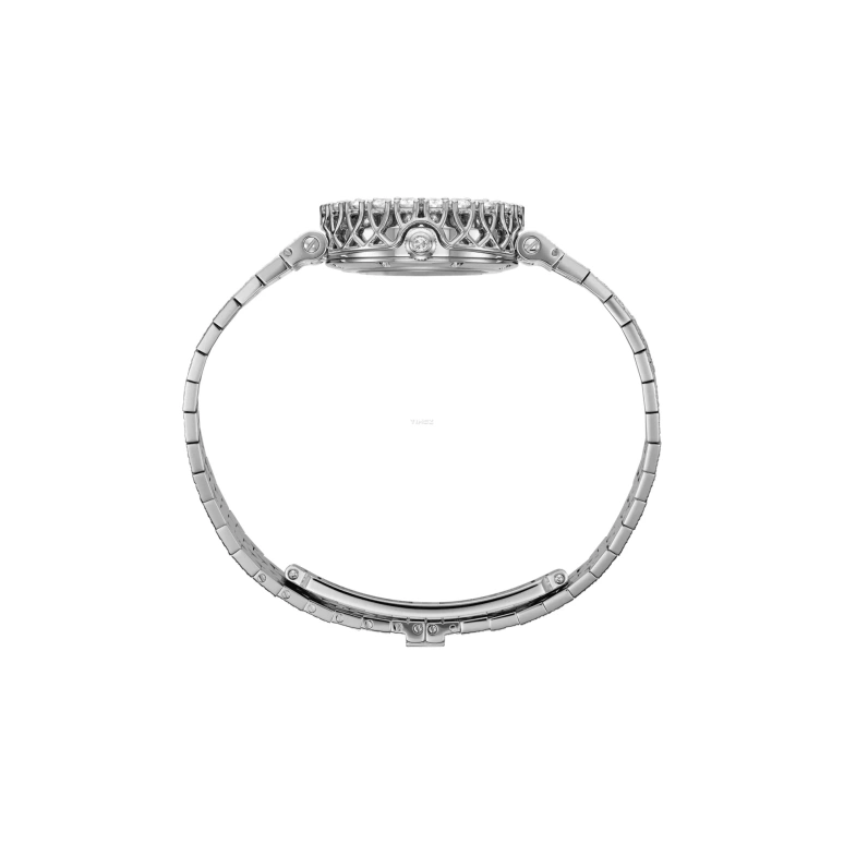 萧邦,L'HEURE DU DIAMANT 26毫米,26毫米,白金,绿色,手动上弦,圆形,银色,10A178,10A178-1321