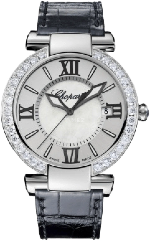 Chopard,IMPERIALE 40mm,40mm,Stainless Steel,White,Automatic,Day,60hours,388531,388531-3002