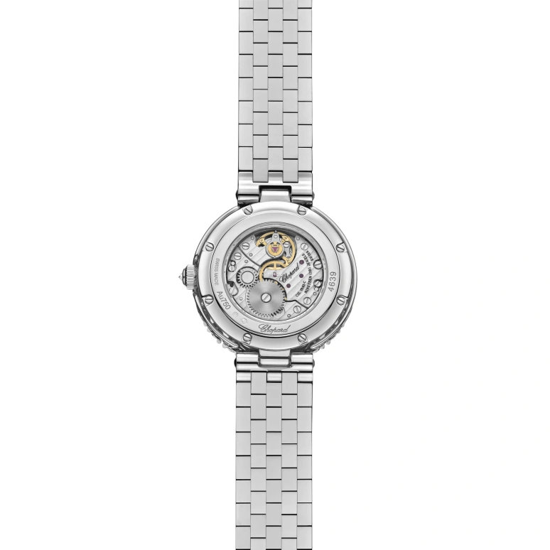 萧邦,L'HEURE DU DIAMANT 26毫米,26毫米,白金,绿色,手动上弦,圆形,银色,10A178,10A178-1321