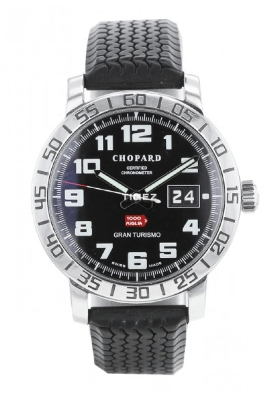 Chopard,Mille Miglia 40mm,40mm,Stainless Steel,Black,Automatic,Day,Sapphire,Crystal Glass,16,16/8955