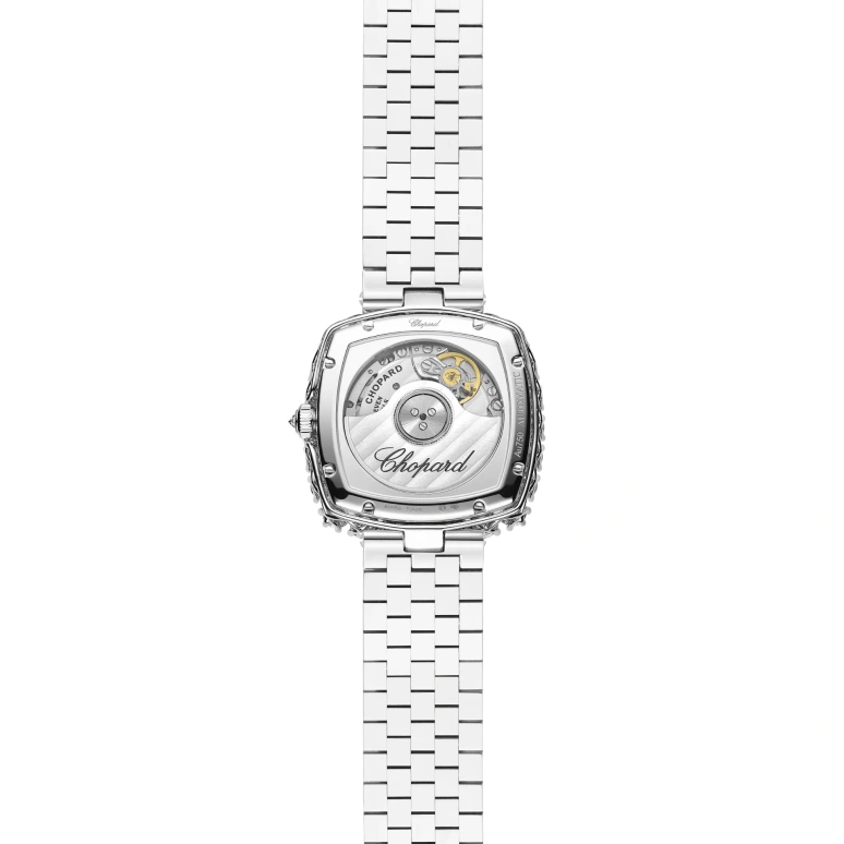 萧邦,L'HEURE DU DIAMANT 30.80毫米,30.80毫米,白金,白色,自动上弦,42小时,自制机芯,10A386,10A386-1106