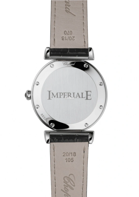 萧邦,IMPERIALE 36毫米,36毫米,精钢,玫瑰金,白色,石英,日历,蓝宝石,水晶玻璃,388532,388532-6001