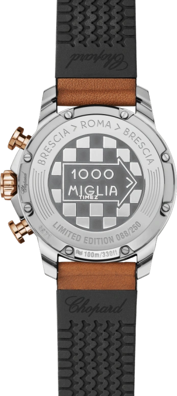 萧邦,Mille Miglia 44毫米,44毫米,精钢,夜光,白色,黑色,红色,自动上弦,计时,日历,168571,168571-6002