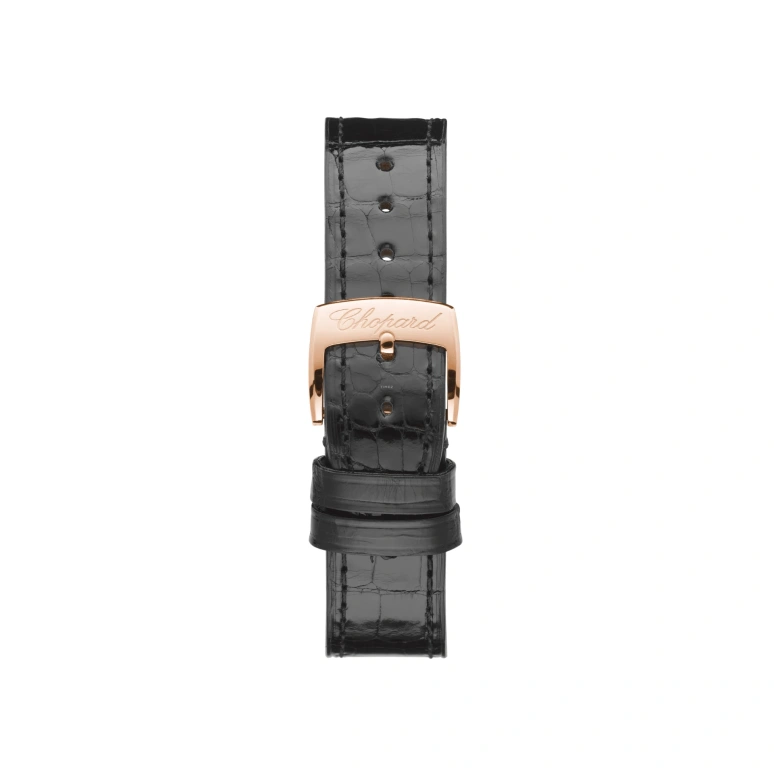 Chopard,Happy Sport 36mm,36mm,Rose Gold,White,Sapphire,Crystal Glass,274808,274808-5008