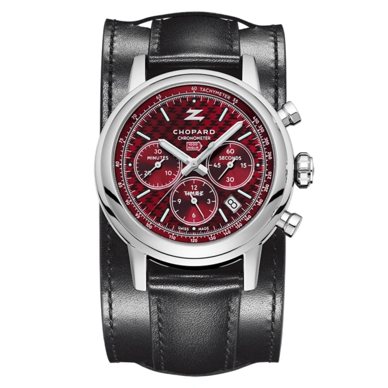 萧邦,Mille Miglia 42毫米,42毫米,精钢,红色,自动上弦,计时,日历,168589,168589-3020