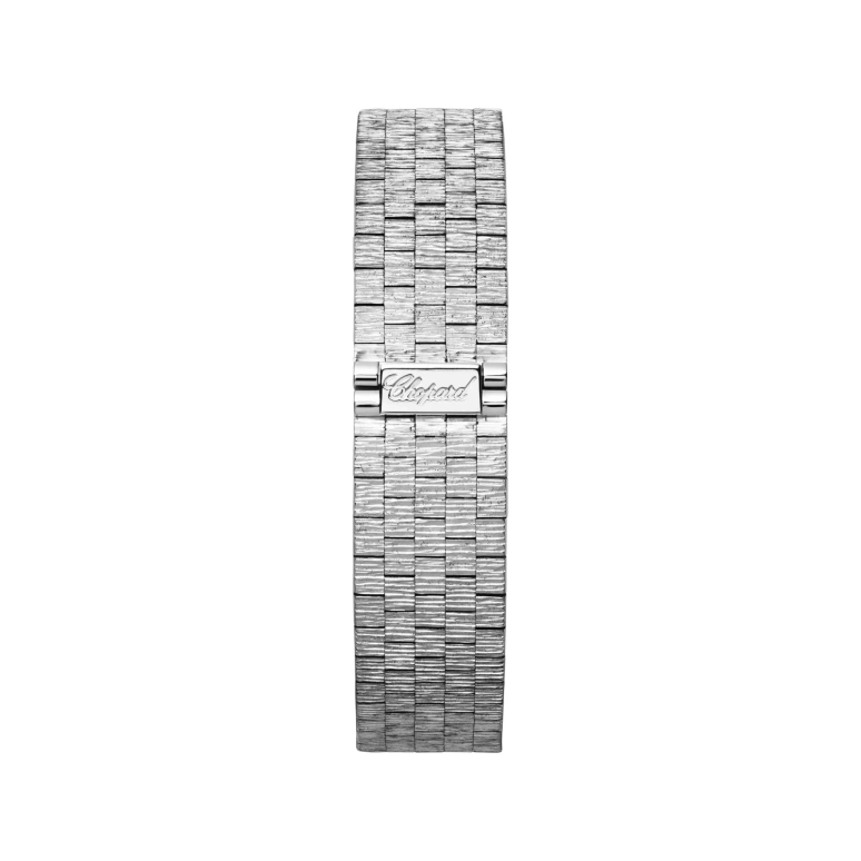 萧邦,L'HEURE DU DIAMANT 27.50x40.50毫米,27.50x40.50毫米,白金,黑色,石英,蓝宝石,水晶玻璃,椭圆形,10A376,10A376-1008