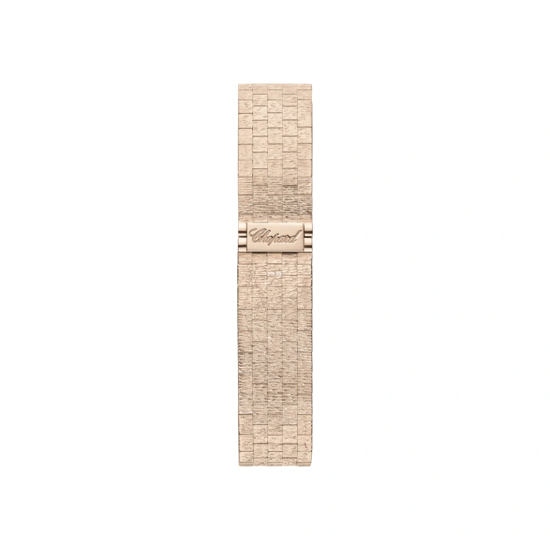 萧邦,L'HEURE DU DIAMANT 34x29毫米,34x29毫米,玫瑰金,绿色,自动上弦,蓝宝石,水晶玻璃,椭圆形,10A384,10A384-5111