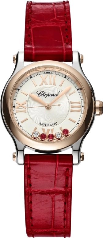 Chopard,Happy Sport 30mm,30mm,Stainless Steel,Silver,Automatic,42hours,In-house Caliber,278573,278573-6026