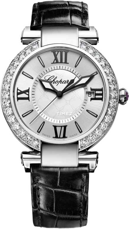 Chopard,IMPERIALE 40mm,40mm,Stainless Steel,White,Automatic,Day,60hours,388531,388531-3002