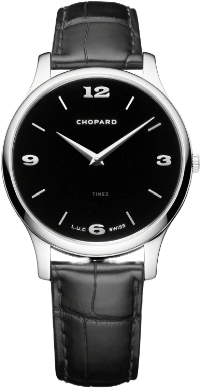 Chopard,L.U.C 39.50mm,39.50mm,White Gold,Black,Automatic,Skeleton,65hours,161902,161902-1001