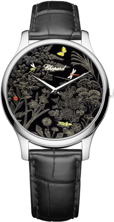 Chopard,L.U.C 39.50mm,39.50mm,White Gold,Black,Automatic,Skeleton,65hours,161902,161902-1021