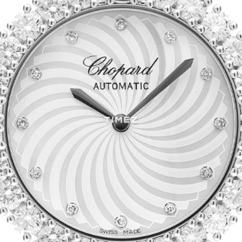 萧邦,L'HEURE DU DIAMANT 34毫米,34毫米,白金,白色,自动上弦,蓝宝石,圆形,139435,139435-1903