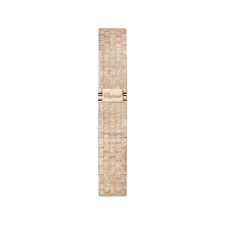 萧邦,L'HEURE DU DIAMANT 30x27毫米,30x27毫米,玫瑰金,银白色,手动上弦,蓝宝石,水晶玻璃,椭圆形,10A393,10A393-5106