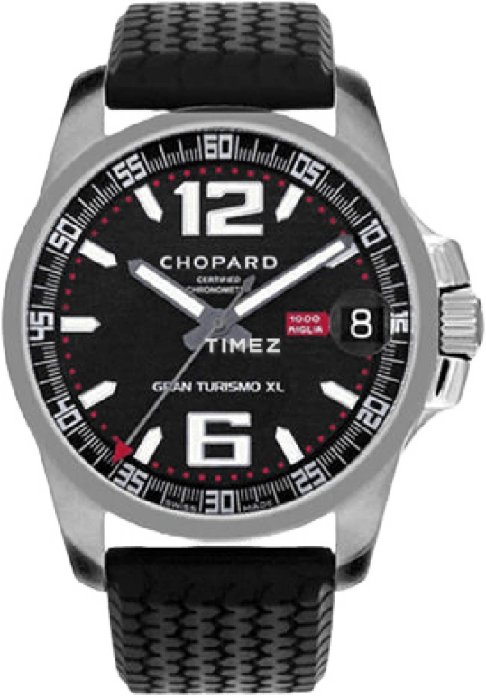 Chopard,Mille Miglia 44mm,44mm,Titanium Gold,Black,Sapphire,Crystal Glass,168997,168997-3005