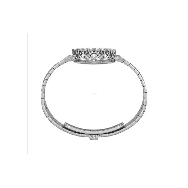 萧邦,L'HEURE DU DIAMANT 26毫米,26毫米,白金,蓝色,手动上弦,蓝宝石,水晶玻璃,圆形,10A178,10A178-1314