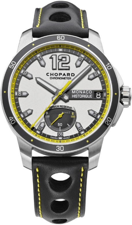 Chopard,Classic Racing 44.50mm,44.50mm,Titanium,Stainless Steel,Grey,Automatic,Chronograph,Date,Power Reserve Indicator,168569,168569-3001